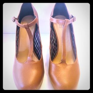 | Crown Vintage Leather Mary Janes |